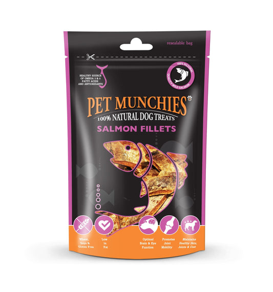 Pet Munchies Salmon Fillets Dog Treats