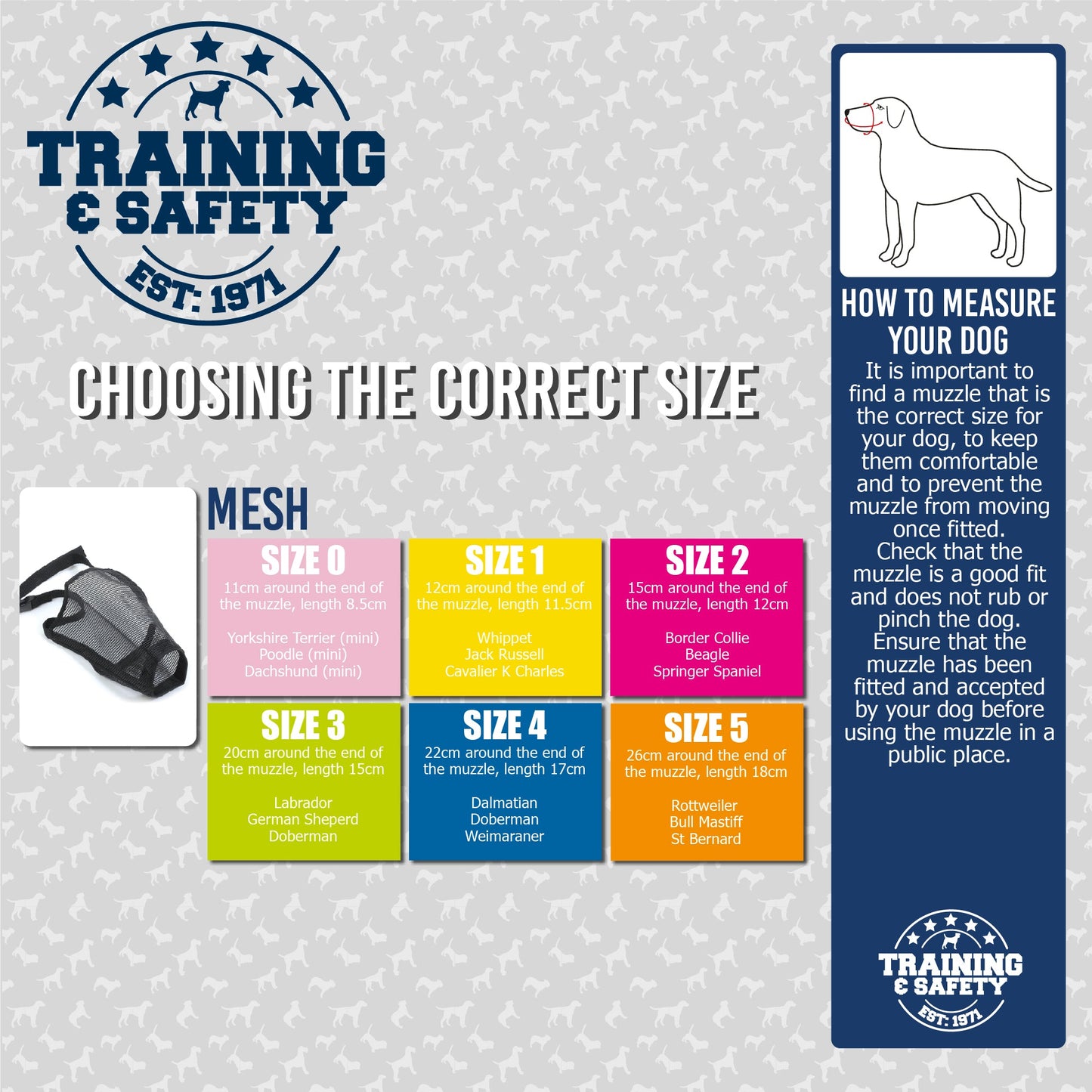 Ancol Mesh Dog Muzzle
