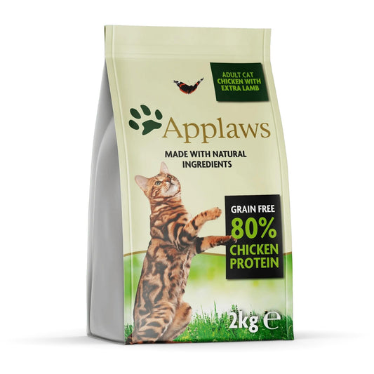 Applaws Adult Complete Chicken with Lamb Dry Cat Food 2kg