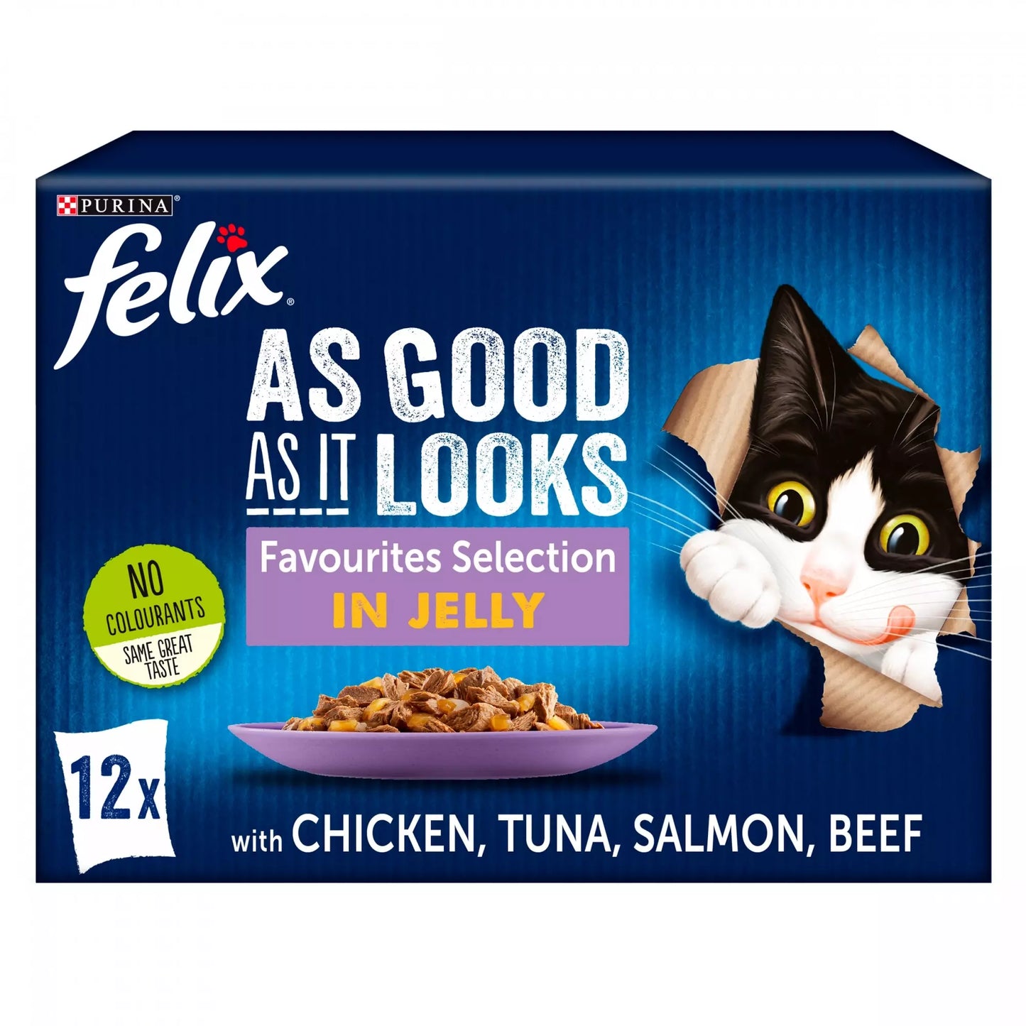 Felix Adult As Good As it Looks Favourites Selection Wet Cat Food