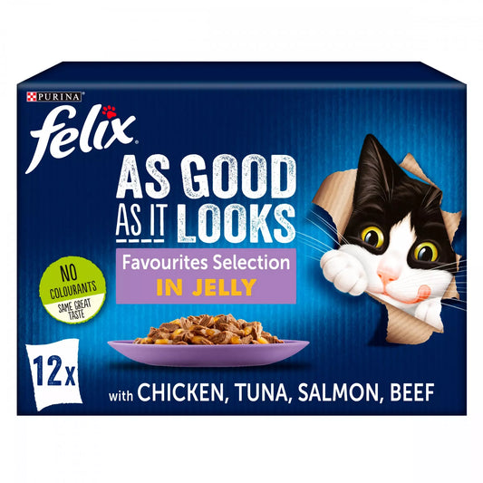 Felix Adult As Good As it Looks Favourites Selection Wet Cat Food