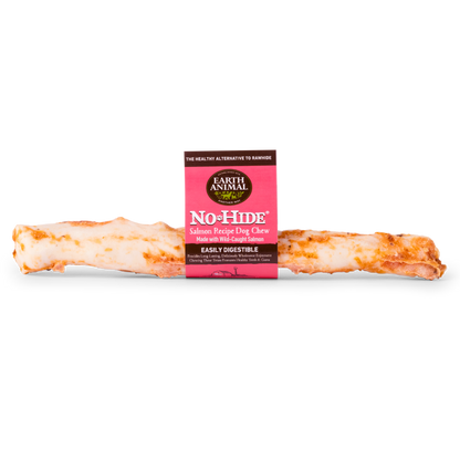 Earth Animal Salmon No Hide Chews Large Dog Treats 99g
