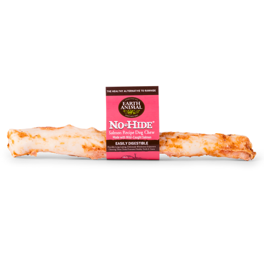 Earth Animal Salmon No Hide Chews Large Dog Treats 99g