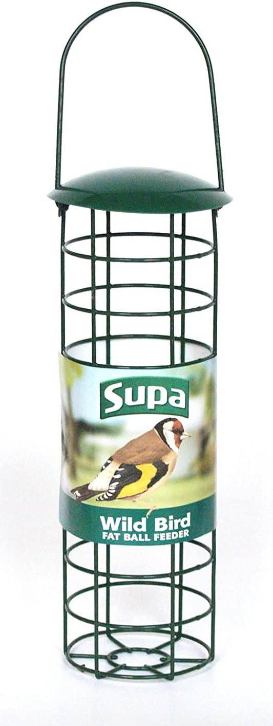 Supa Fat Ball Feeder Green Standard