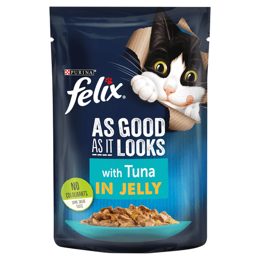 Felix As Good As it Looks Tuna in Jelly Wet Cat Food