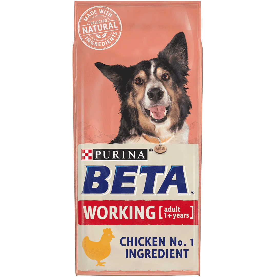 Beta Adult Working Chicken Dry Dog Food 14kg
