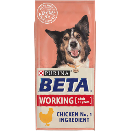Beta Adult Working Chicken Dry Dog Food 14kg
