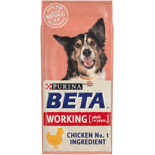 Beta Adult Working Chicken Dry Dog Food 14kg