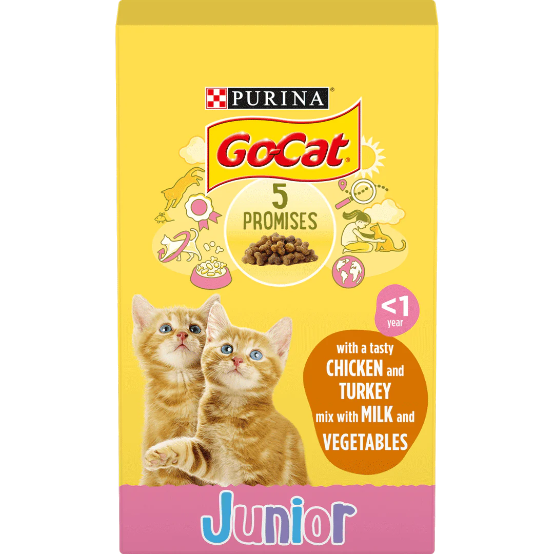 Go Cat Junior Chicken and Milk Dry Cat Food