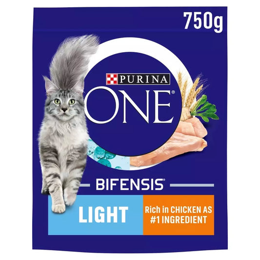 Purina One Adult Light Chicken and Wheat Dry Cat Food
