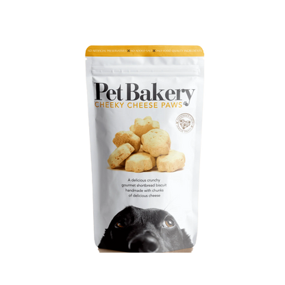 Pet Bakery Cheeky Cheese Paws Dog Treats 190g