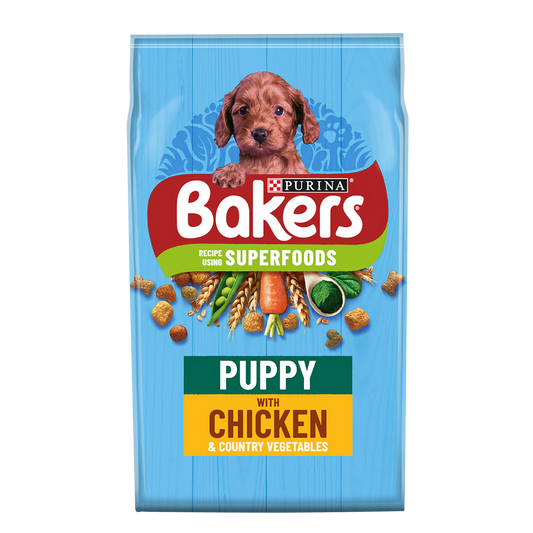 Bakers Puppy Chicken with Vegetables Dry Dog Food