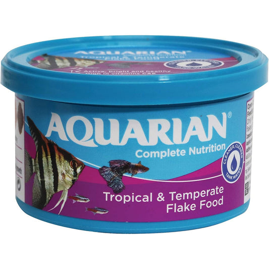 Aquarian Tropical and Temperate Flake Fish Food