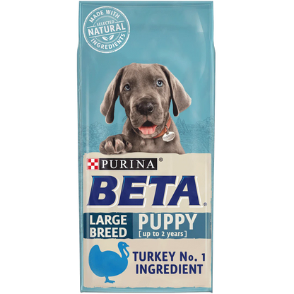 Beta Puppy Large Breed Turkey Dry Dog Food