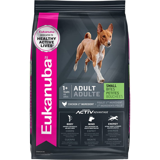 Eukanuba Chicken Adult Small and Medium Bites Dry Dog Food