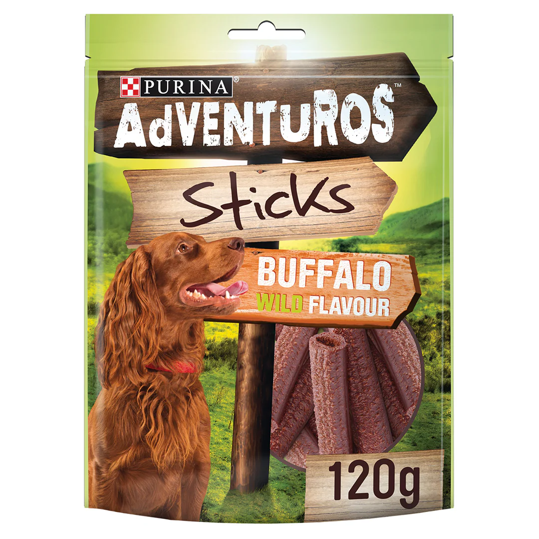 Adventuros Sticks Buffalo Dog Treats 120g