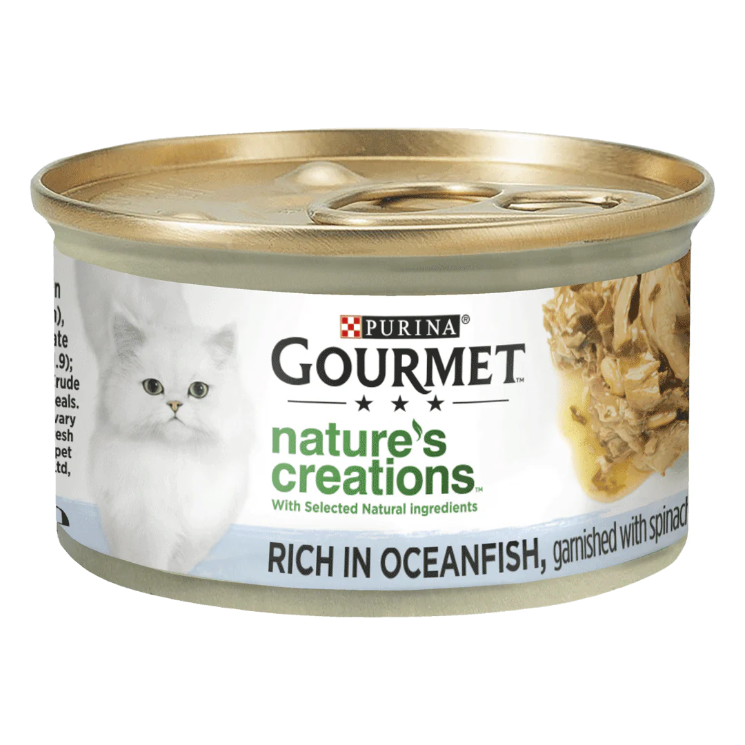 Gourmet Adult Nature's Creations Oceanfish Wet Cat Food