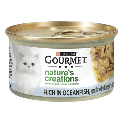 Gourmet Adult Nature's Creations Oceanfish Wet Cat Food