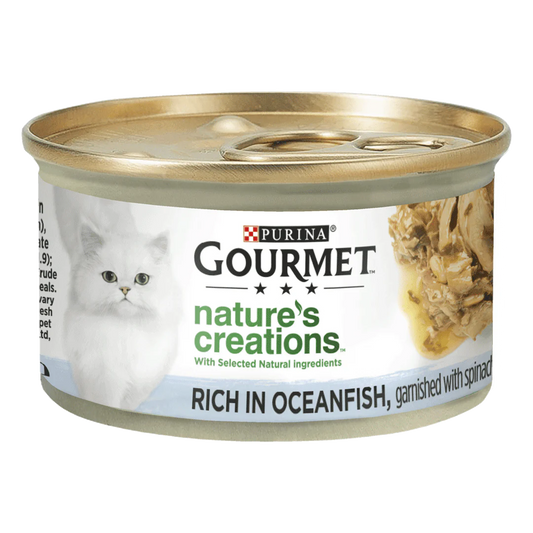 Gourmet Adult Nature's Creations Oceanfish Wet Cat Food