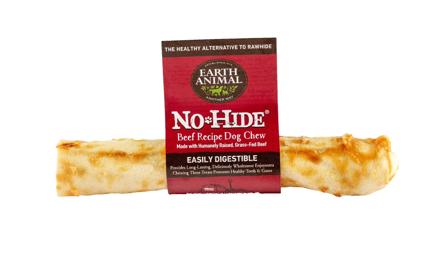 Earth Animal Beef No Hide Chews Medium Dog Treats 60g