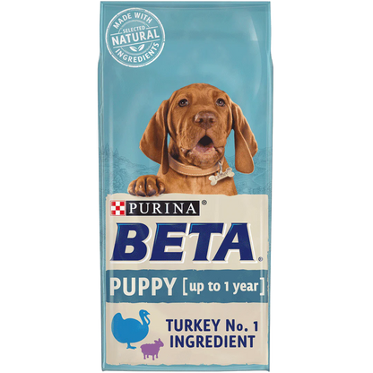 Beta Dry Puppy Turkey and Lamb Dry Dog Food