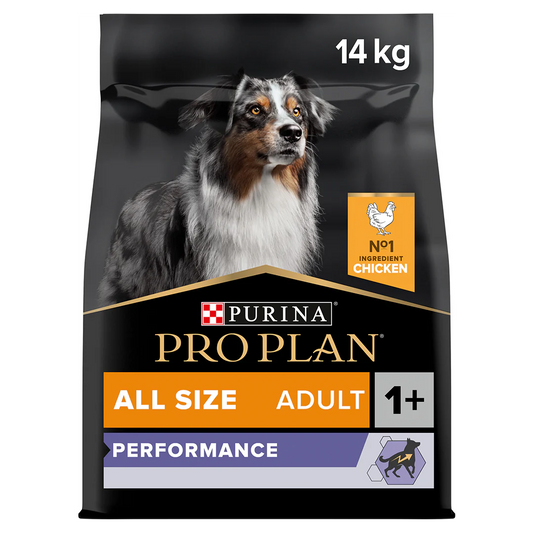 Pro Plan Adult All Size Performance Chicken Dry Dog Food 14kg