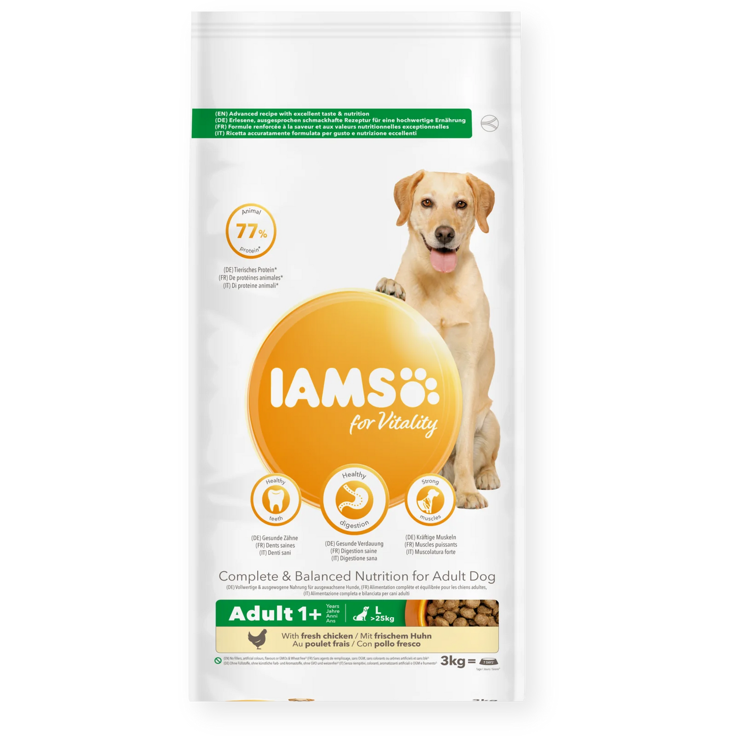 Iams Vitality Adult Large Breed Fresh Chicken Dry Dog Food