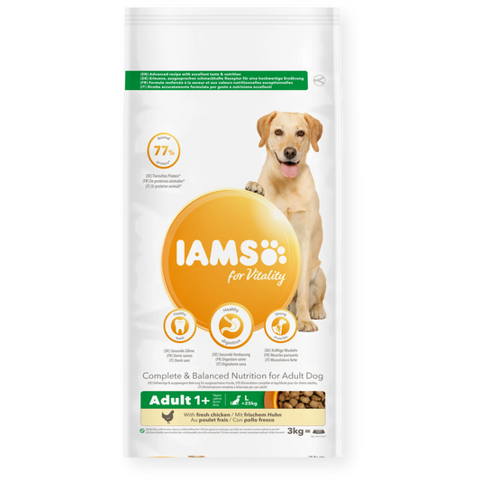 Iams Vitality Adult Large Breed Fresh Chicken Dry Dog Food