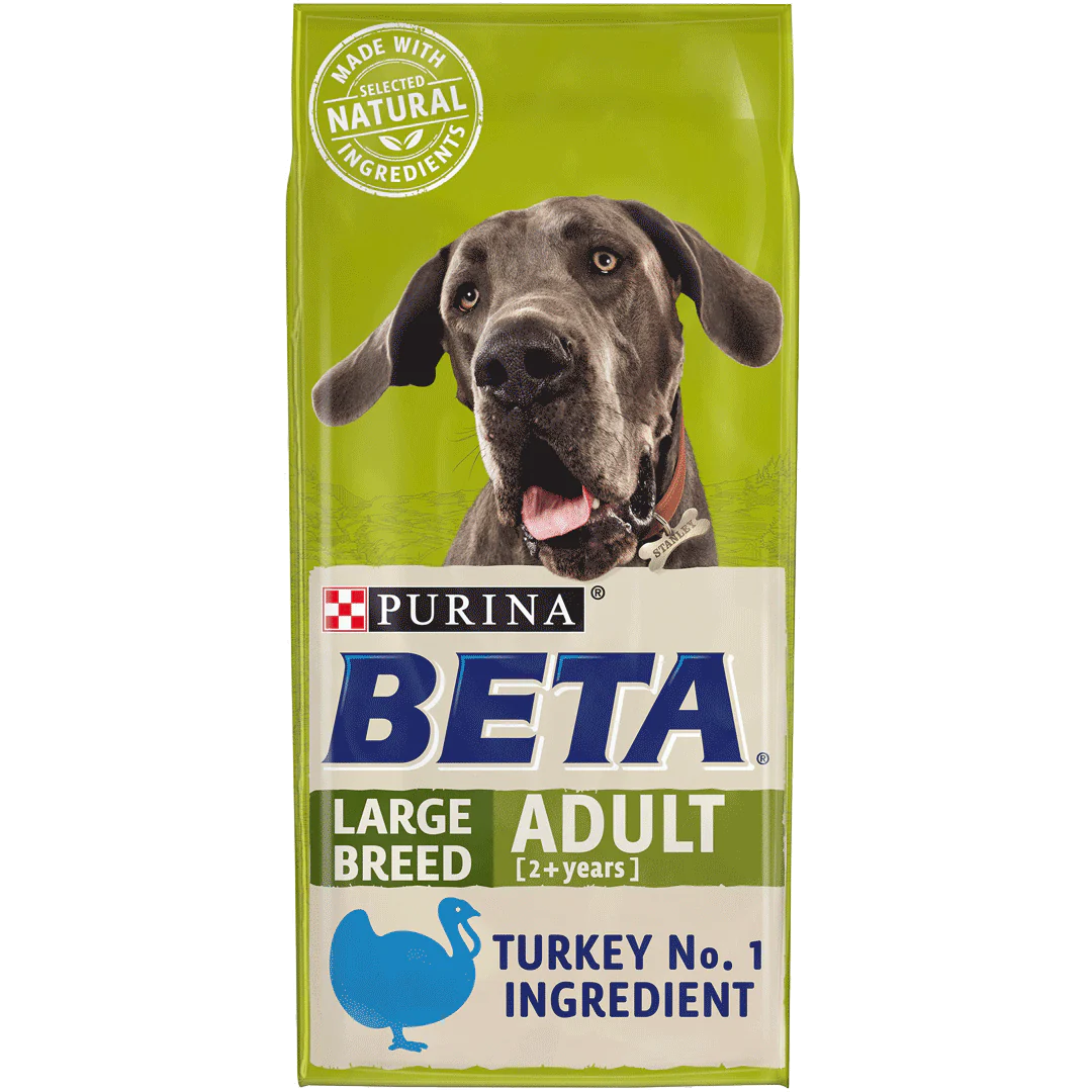 Beta Adult Large Breed Turkey Dry Dog Food 14kg