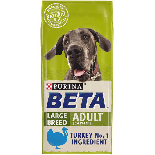 Beta Adult Large Breed Turkey Dry Dog Food 14kg
