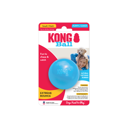 KONG Puppy Ball with Hole Small