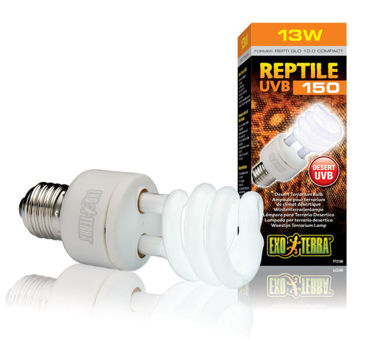 Exo Terra Reptile UVB150 Desert Terrarium Bulb 13W