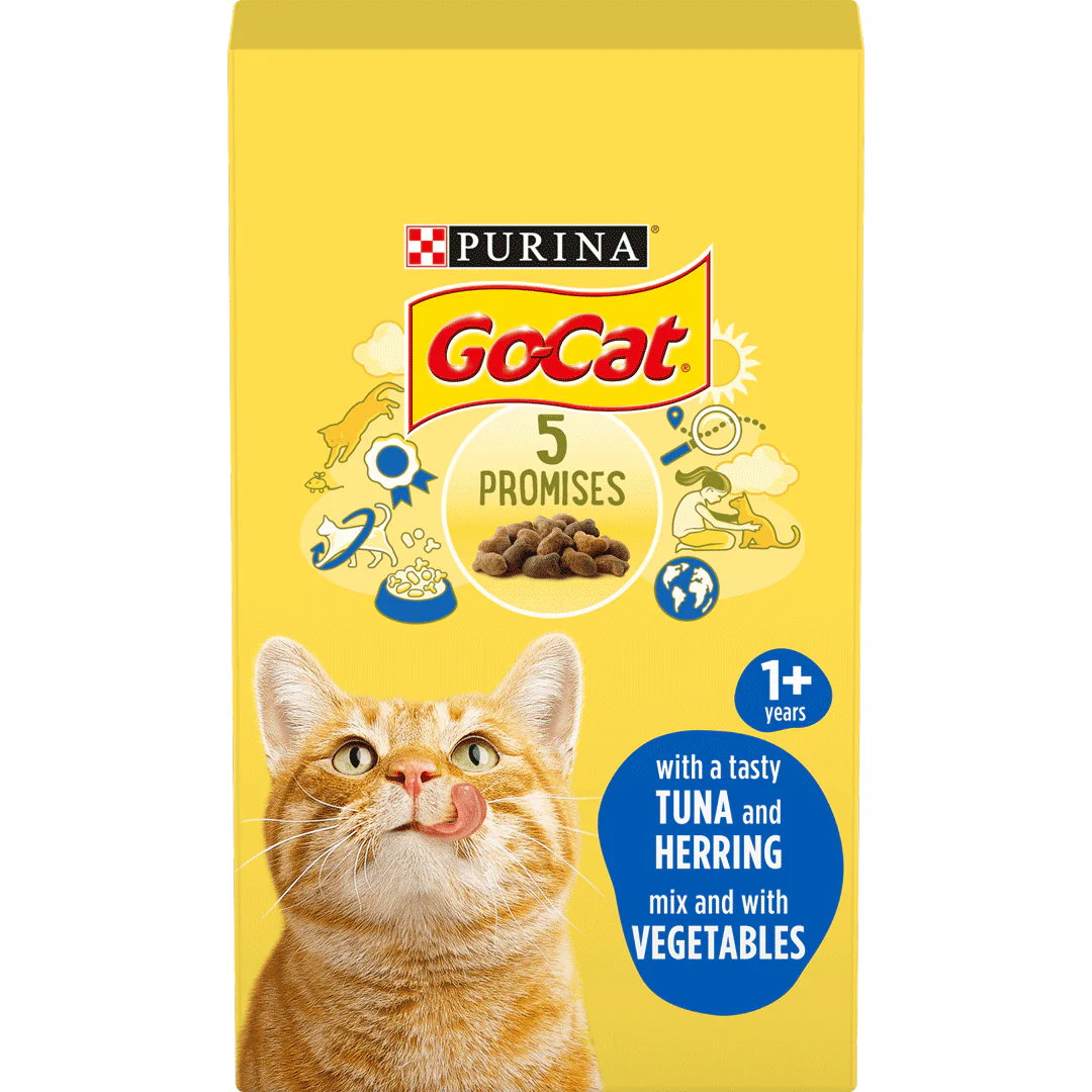 Go Cat Adult Tuna and Herring Dry Cat Food