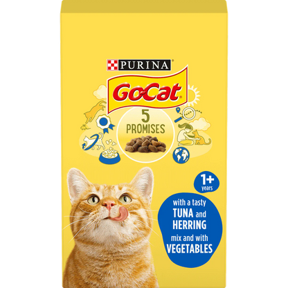 Go Cat Adult Tuna and Herring Dry Cat Food