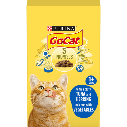 Go Cat Adult Tuna and Herring Dry Cat Food