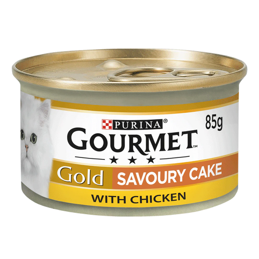 Gourmet Gold Adult Savoury Cake Chicken Wet Cat Food
