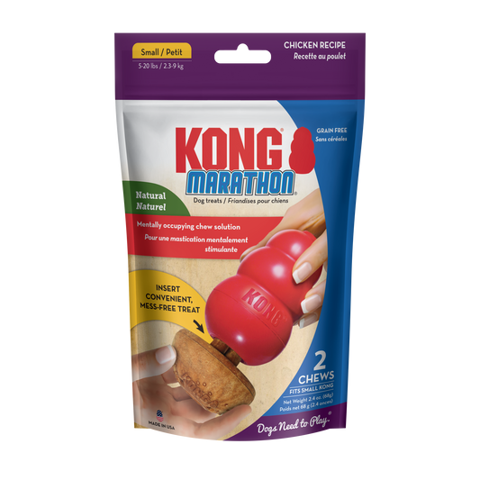 KONG Marathon 2pk Chicken Dog Treats Medium