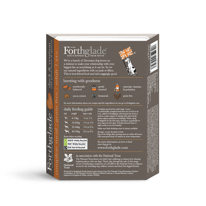 Forthglade National Trust Gourmet Duck & Venison Natural with Green Beans and Apricot Wet Dog Food 395g
