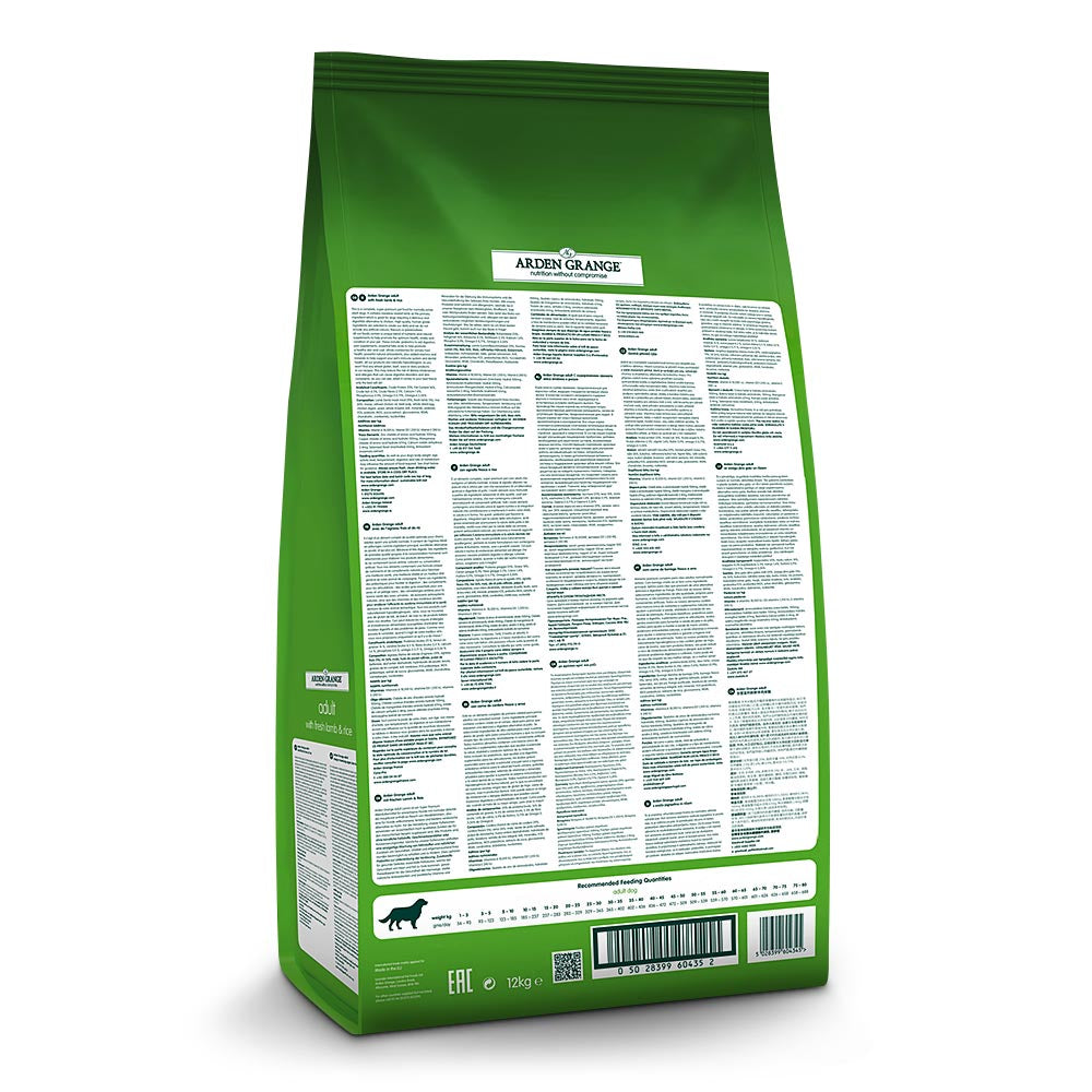 Arden Grange Adult Lamb & Rice Dry Dog Food