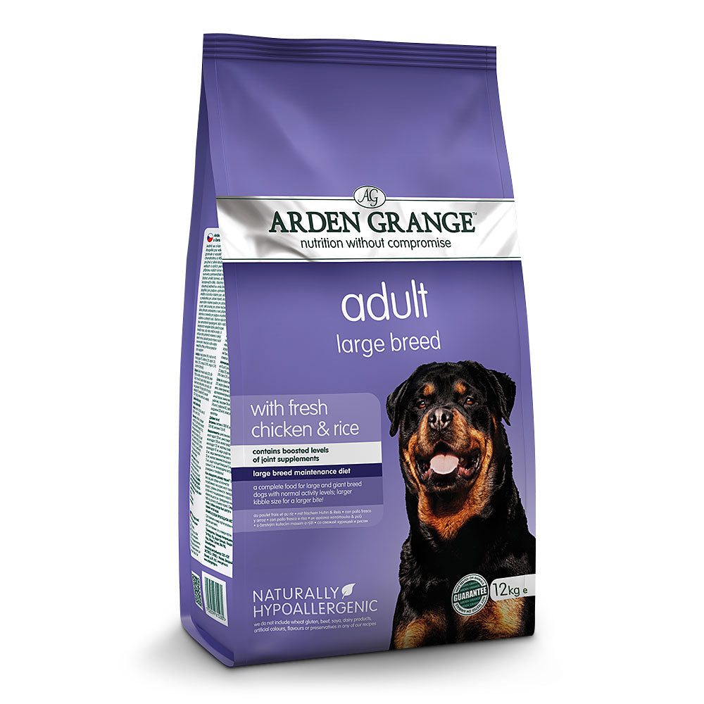 Arden Grange Adult Large Breed Fresh Chicken & Rice Dry Dog Food