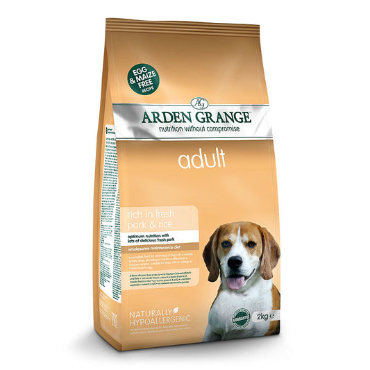 Arden Grange Adult Pork with Rice Dry Dog Food