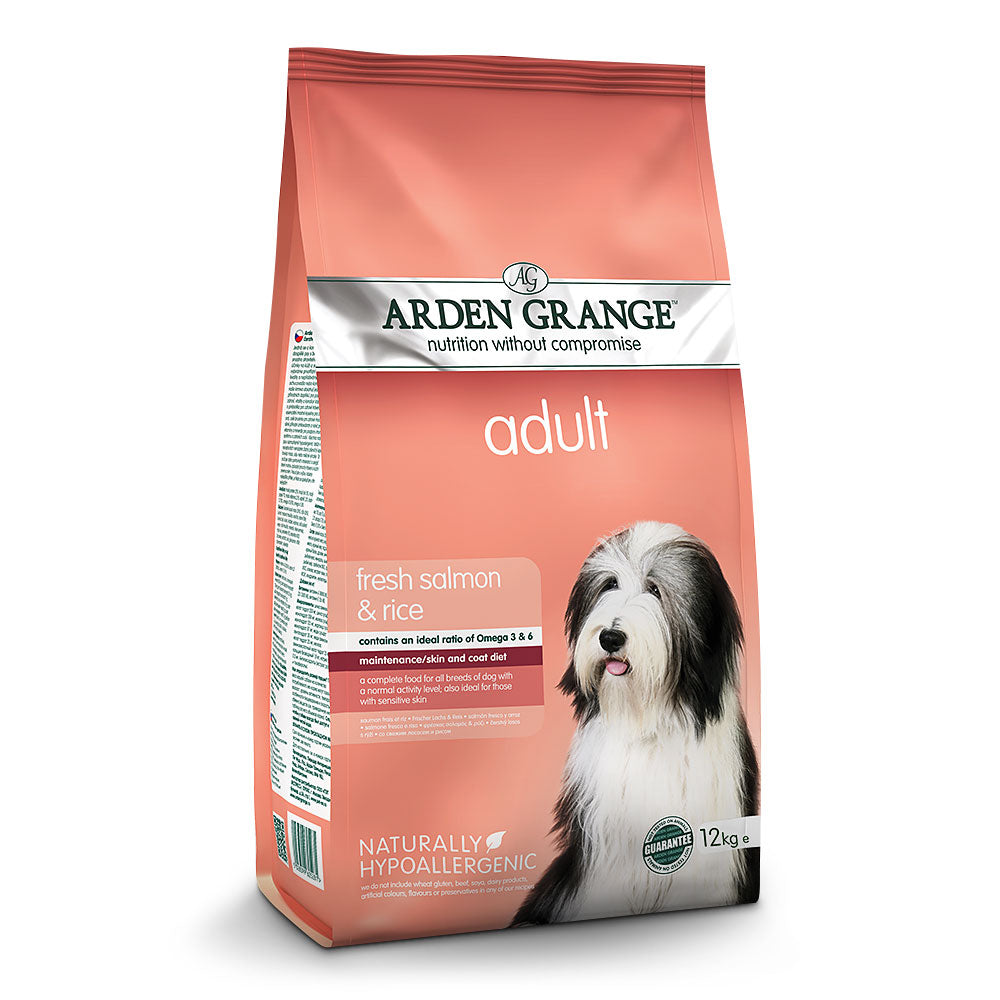Arden Grange Adult Fresh Salmon & Rice Dry Dog Food
