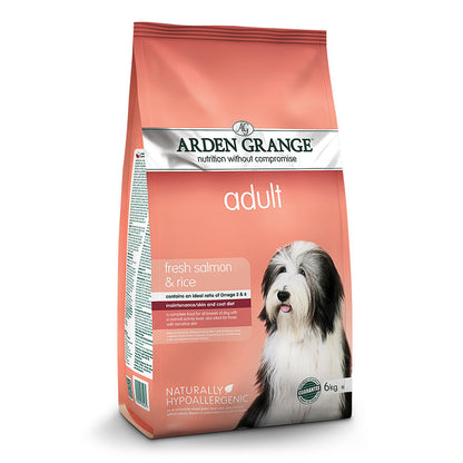 Arden Grange Adult Fresh Salmon & Rice Dry Dog Food