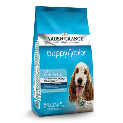 Arden Grange Puppy Junior Rich in Fresh Chicken Dry Dog Food
