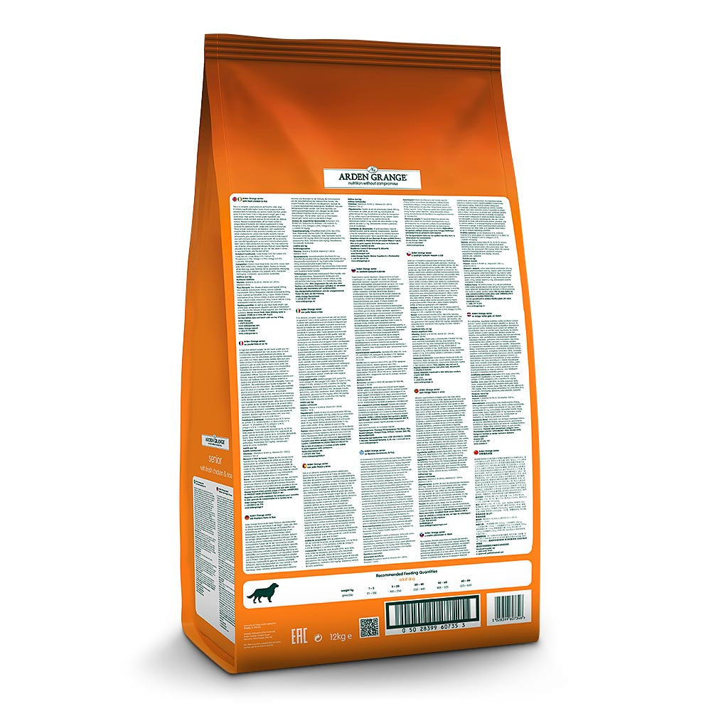 Arden Grange Senior Fresh Chicken & Rice Dry Dog Food