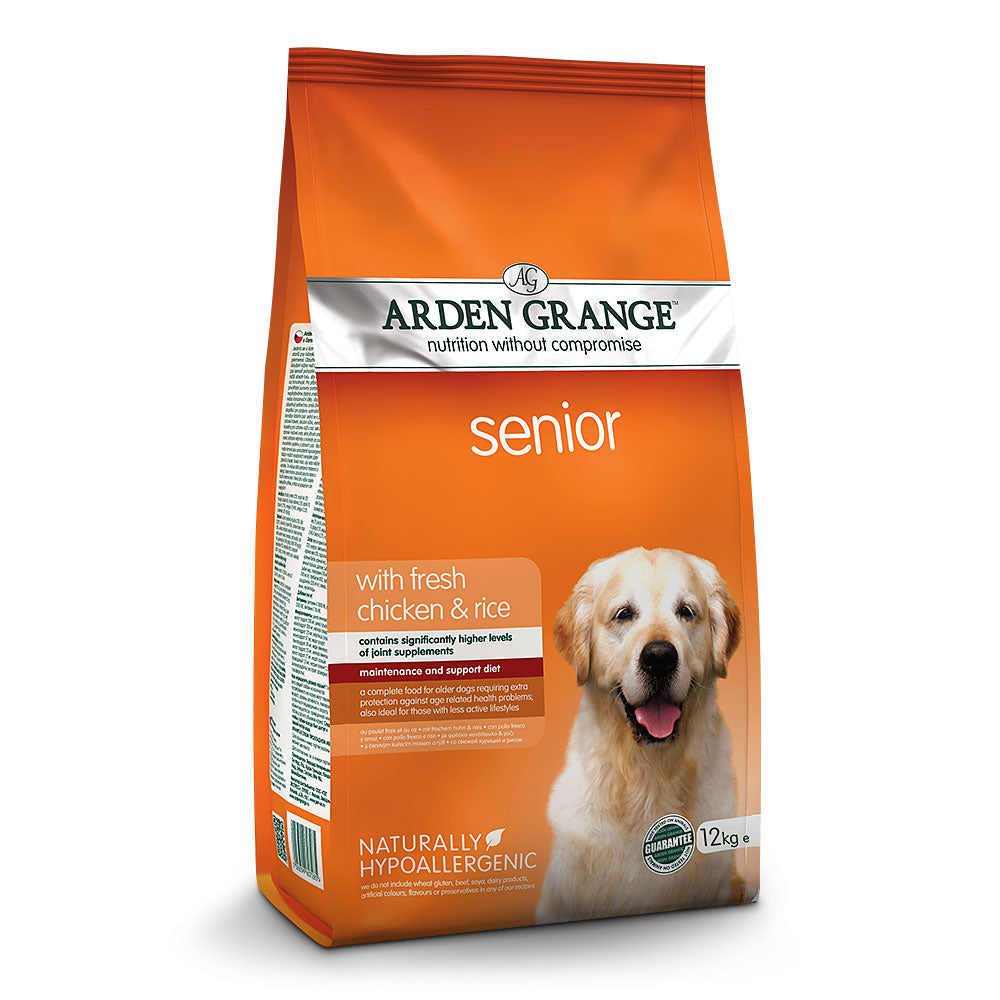Arden Grange Senior Fresh Chicken & Rice Dry Dog Food