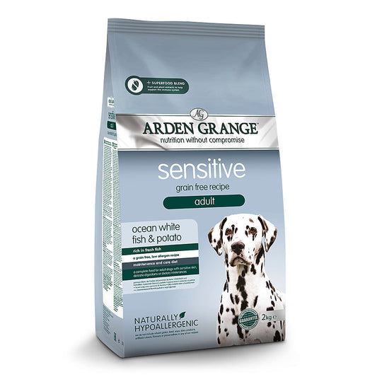 Arden Grange Adult Grain Free Ocean White Fish & Potato Dry Dog Food