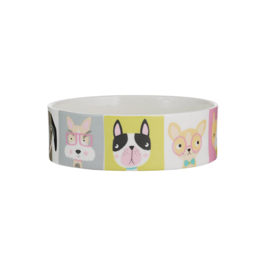 Mason Cash Pawtrait Dog Bowl 15x5cm
