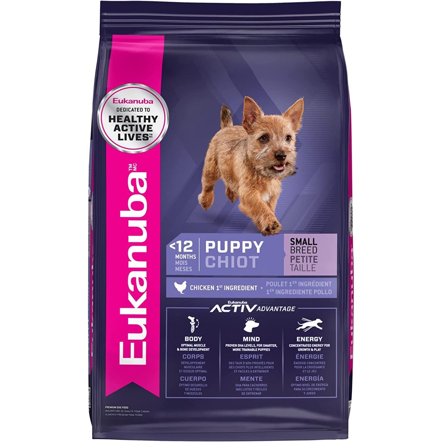 Eukanuba Chicken Puppy Small Breed Dry Dog Food 2kg