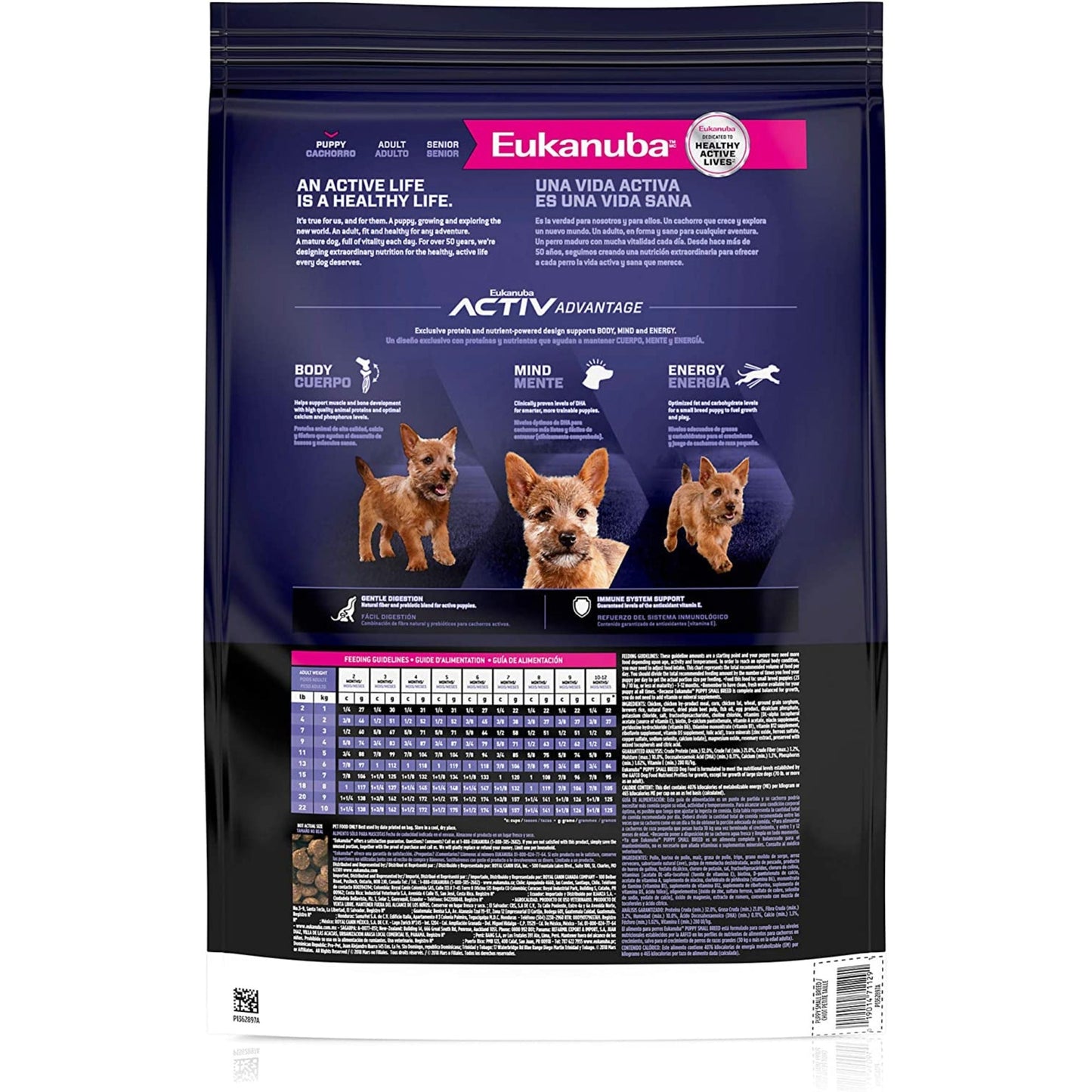 Eukanuba Chicken Puppy Small Breed Dry Dog Food 2kg